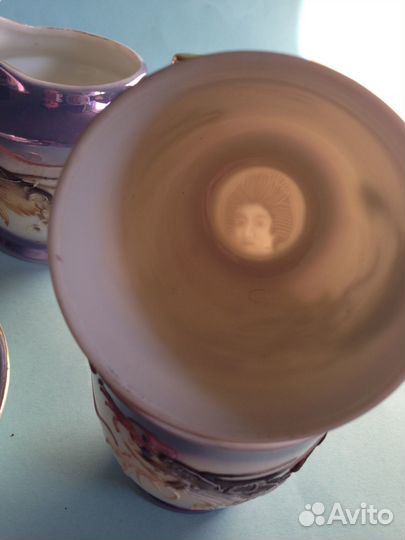 Фарфор. Сервиз Дракон Сацума Япония