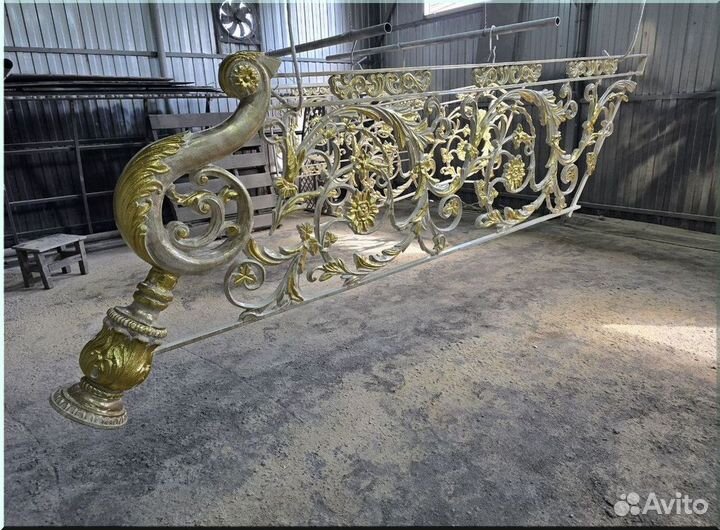 Художественная ковка, литье, перила