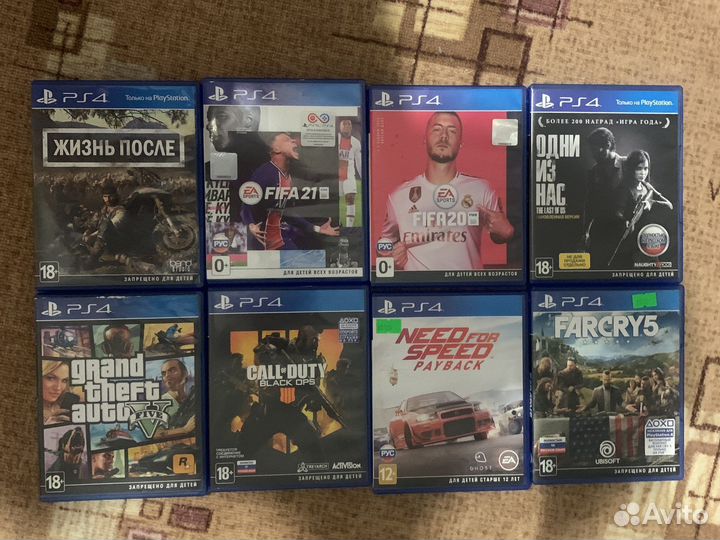 Игры на Sony PS4