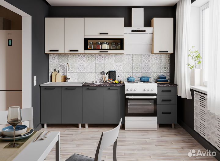 Контемп-мини Кухня 2 м новая цена за все