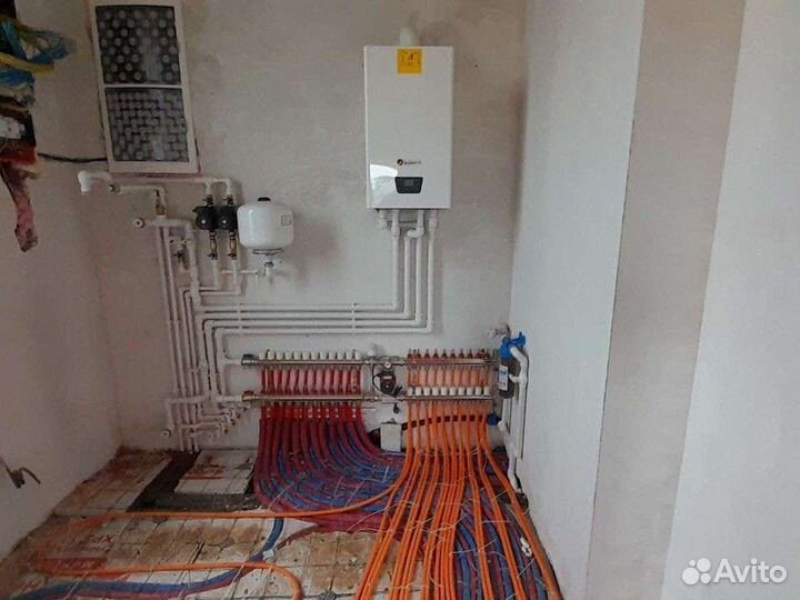 Монтаж системы отопления