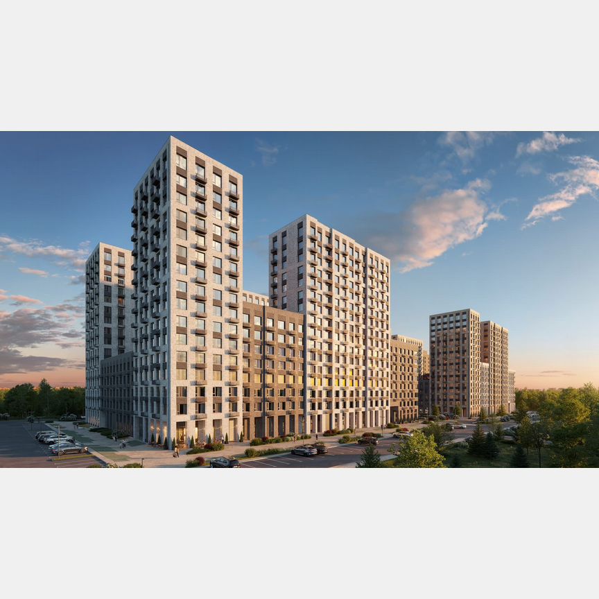 3-к. квартира, 67 м², 6/16 эт.