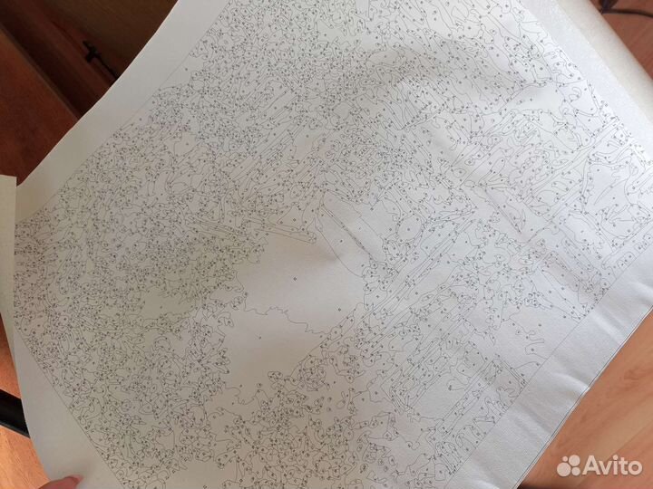 Картина по номерам, новая