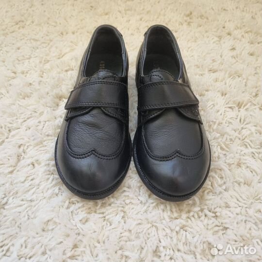 Туфли дошкольные из натуральной кожи