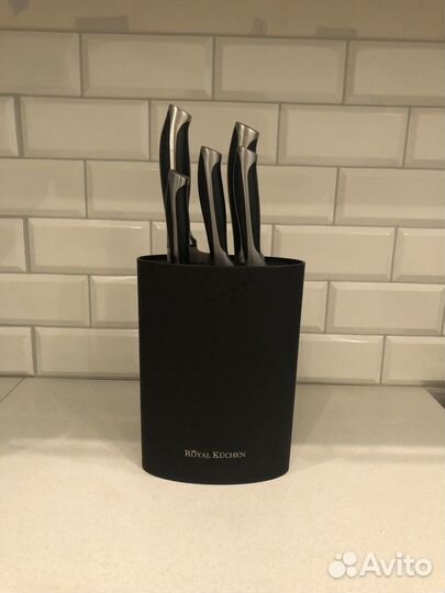 Набор Ножей с подставкой royal kuchen