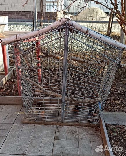 Клетка вольер для крупных птиц