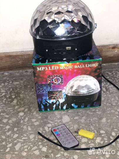 Светодиодный диско- шар