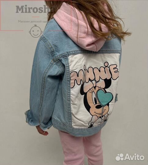 Джинсовка на девочку 110