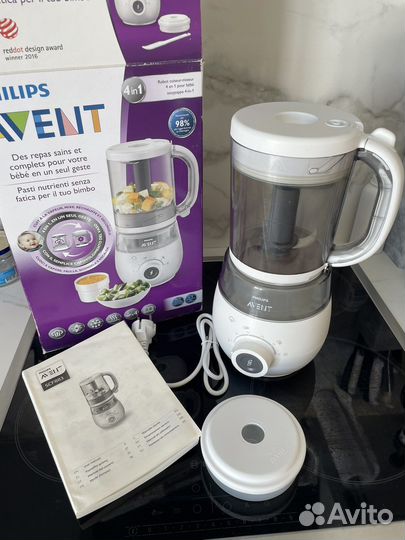 Пароварка блендер philips avent