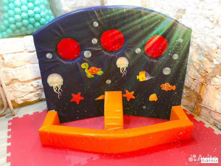 Игровой набор Мишень с 10 мячиками