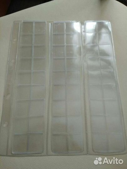 Альбомные листы для монет, продажа, обмен