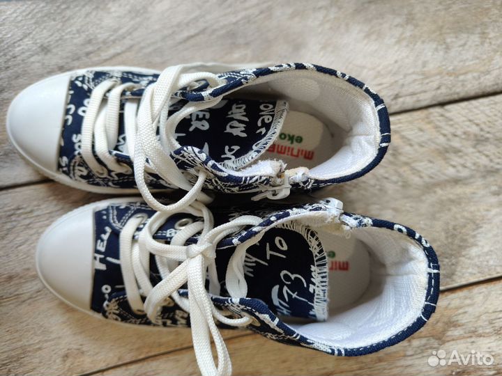 Кеды мальчику/девочке р. 29 Minimen eko