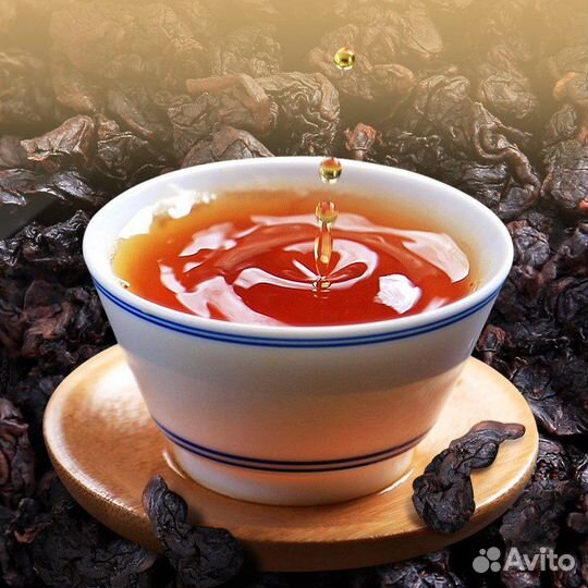 Жареный улун (сильная прожарка)