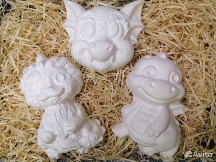 Гипсовые фигуры для раскрашивания