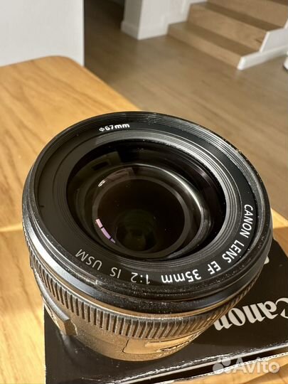 Объектив Canon EF 35mm f/2 IS USM