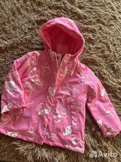 Куртка дождевик для девочки 104