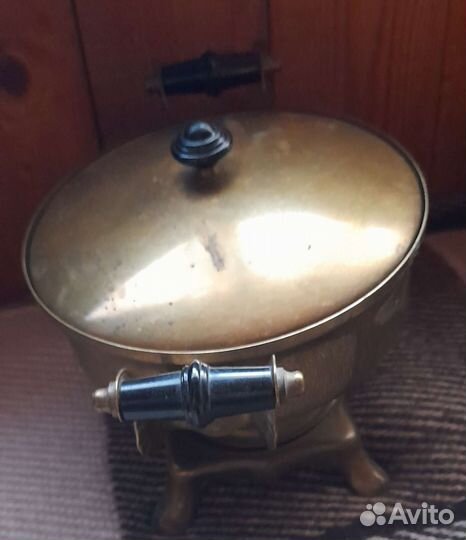 Сахарница медная СССР. Тула