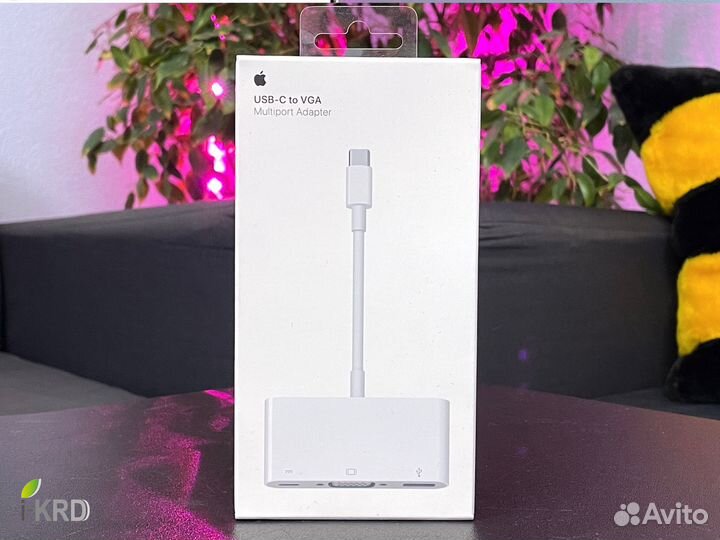 Apple USB-C - VGA Multiport (Оригинальный Apple)
