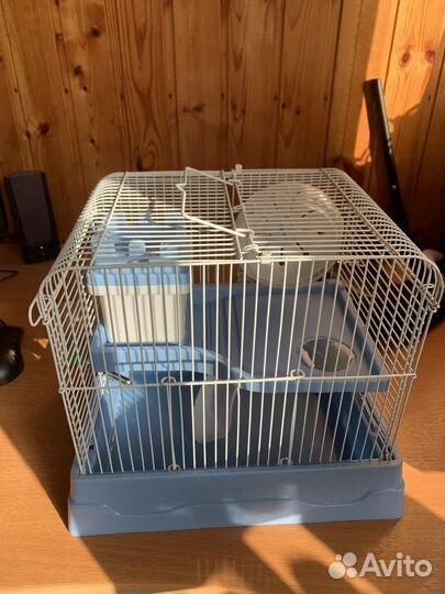 Клетка для грызунов с принадлежностями