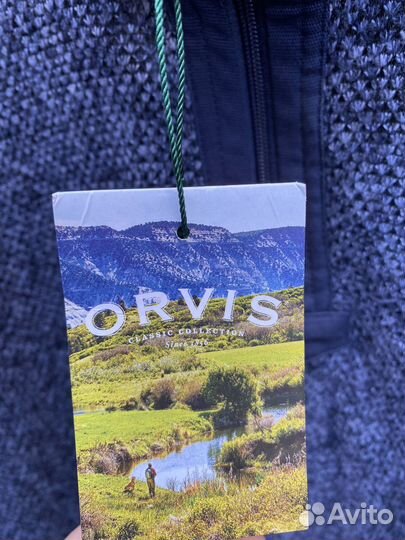 Флис Orvis Fleece 1/4 Zip Sherpa Lined Pullover