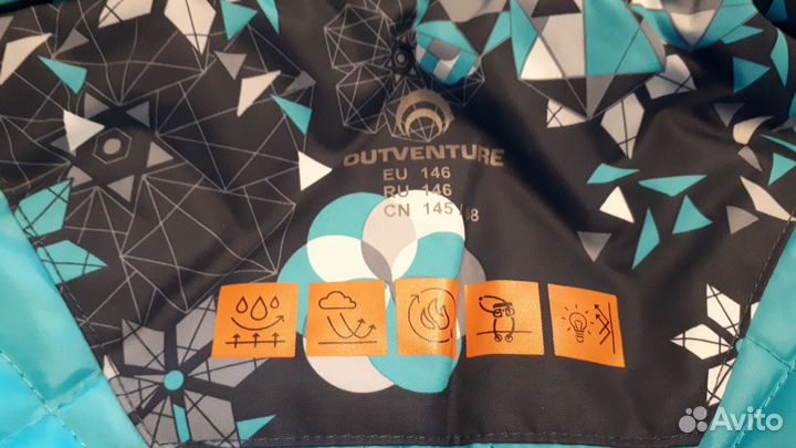 Куртка для девочки р.146 outventure весна/осень