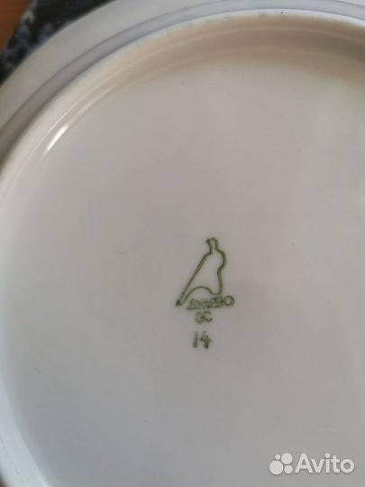 Тарелки СССР Дулево