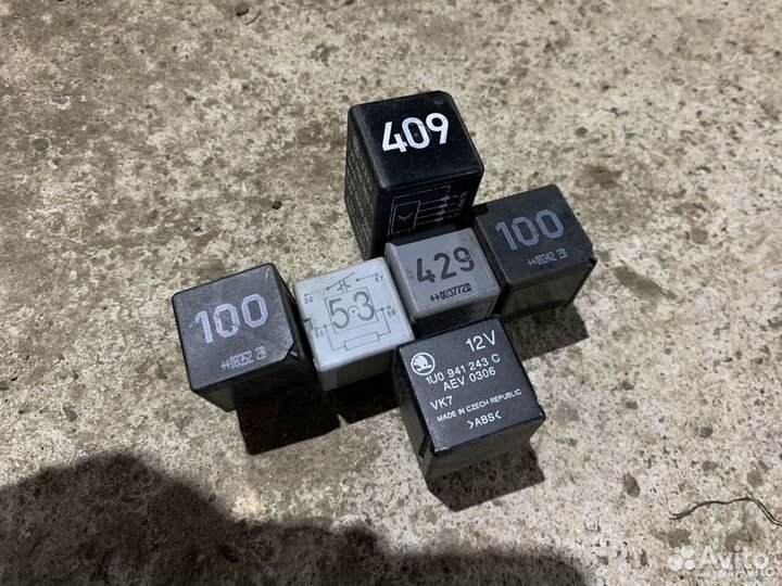 Реле skoda octavia a4