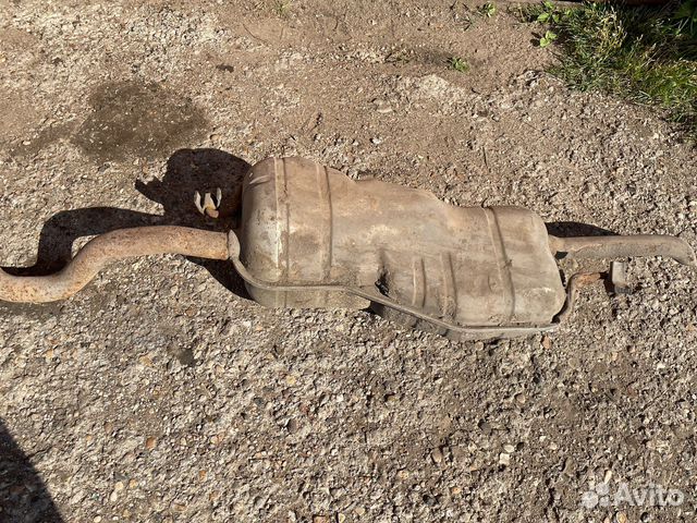 Банка глушителя задняя Skoda Oktavia Tour