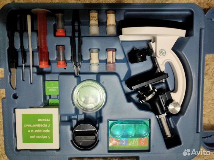 Микроскоп 100-900x в кейсе