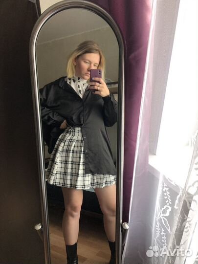 Вещи пакетом Юбка Блузка Рубашка Боди,р.44