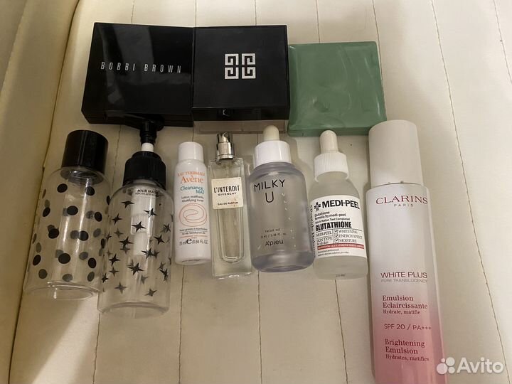 Футляры от пудр пустые флаконы Givenchy Clinique