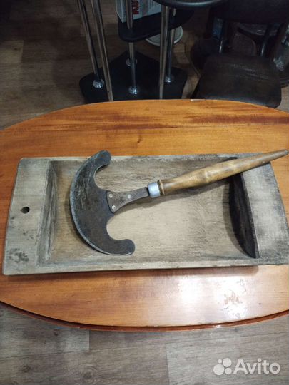 Корыто деревянное с тяпкой