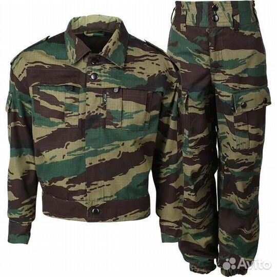 Камуфляжный костюм детский рост 134 см