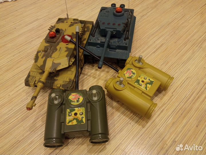 Танки на радиоуправлении