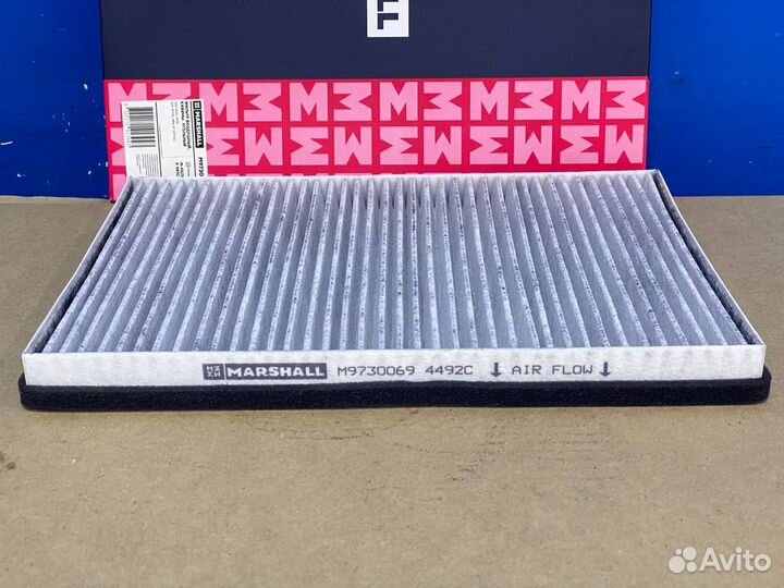 Фильтр воздушный кабины DAF XF95 105 угольный