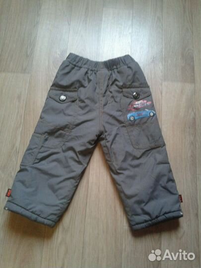 Штанишки тёплые трое