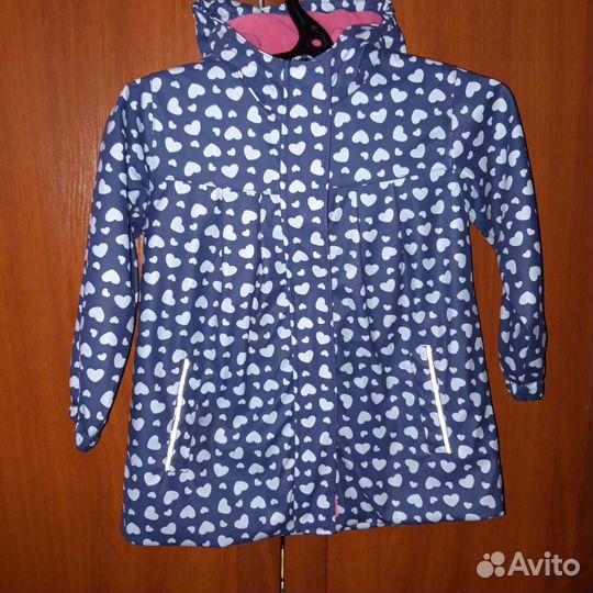 Куртка - дождевик для девочки