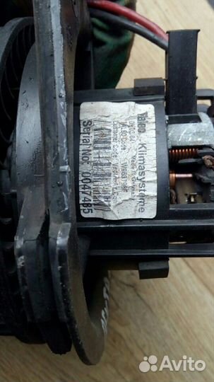 Вентилятор печки Опель Вектра В