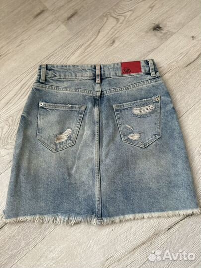 Юбка джинсовая