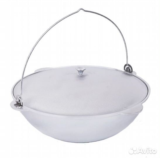 Котел алюминий Kukmara 15л походный с крышкой мета