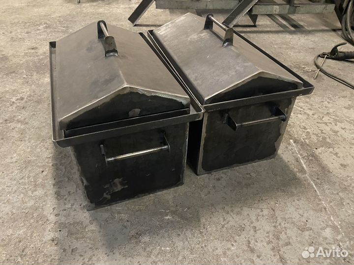 Коптилка горячего копчения