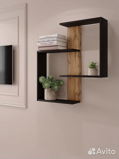 Полка настенная навесная Новая