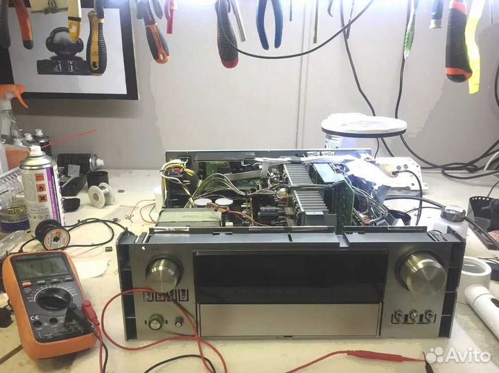 Ремонт аудиотехники, колонок, ресивера и усилителя