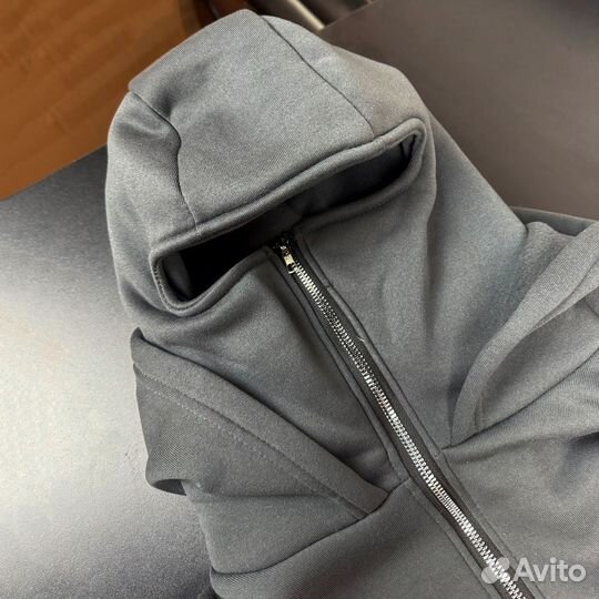 Зип Худи Rhinestones черная