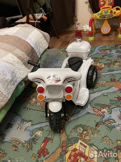 Детский мотоцикл на аккумуляторе бу