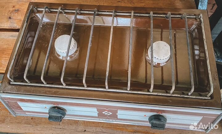 Настольная газовая плита «Огонек» 2 конфорки