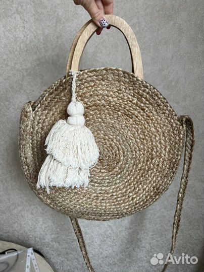 Плетеная сумка Zara