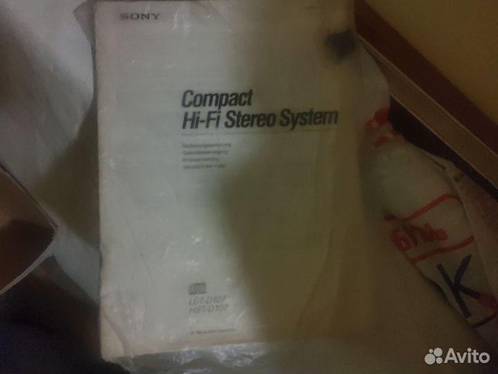 Часть от стереосистемы sony для запчастей