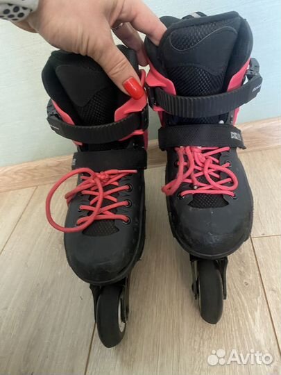 Роликовые коньки rollerblade, размер 31-33