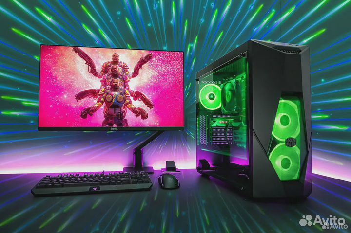 Игровой Шустрый Пк Intel Core I7 / I5 Гарантия